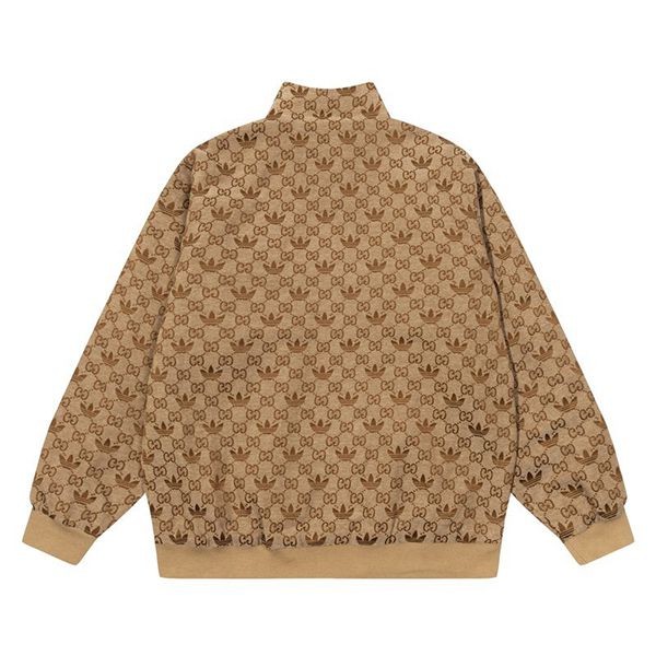売上総額１位！アディダス グッチ コピー コットン ジャージー ジャケット guk39566